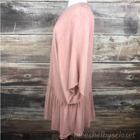 Mittoshop Pink Long Oversized Kimono Cardigan - Picture 3 of 8